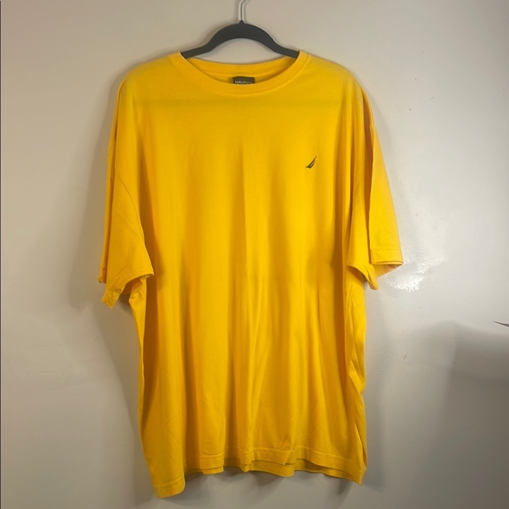 Nautica Men’s Yellow Crewneck T-Shirt Short Sleeve XXL #25